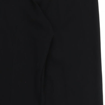 Womens UK Size 12 Principles Regular Fit Chino Black Trousers