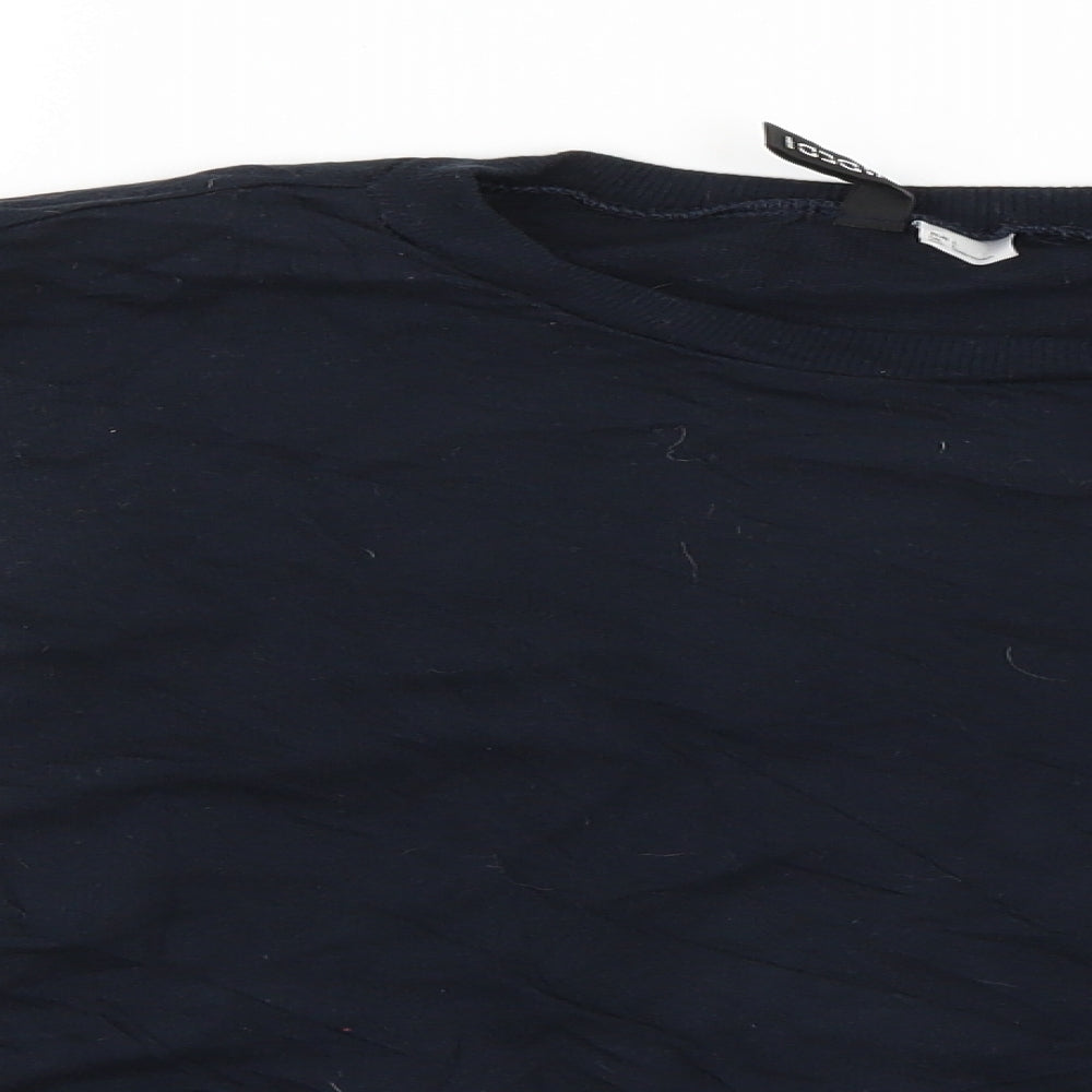 H&M Mens Multicoloured Striped  Pullover Jumper Size L