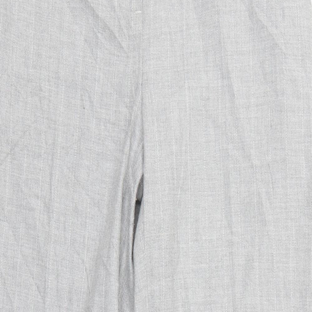 Womens UK Size 10 Preworn Regular Fit  Grey Trousers