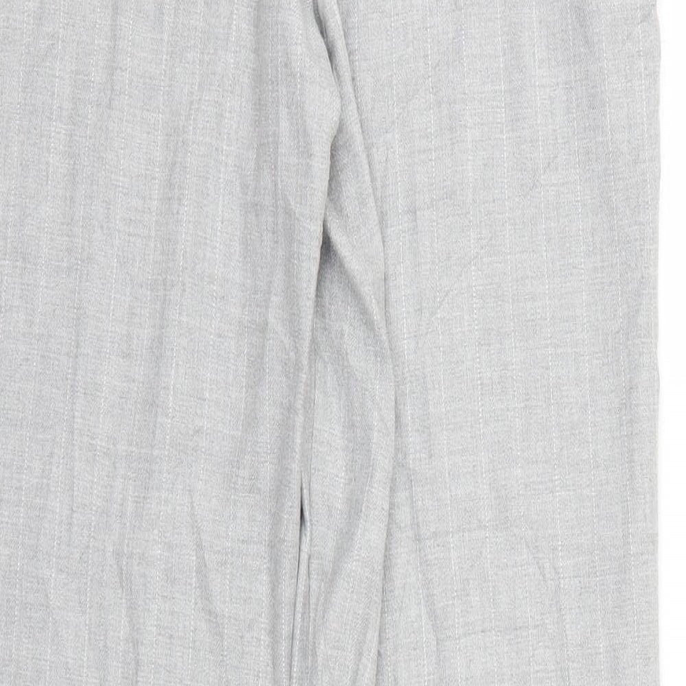 Womens UK Size 10 Preworn Regular Fit  Grey Trousers