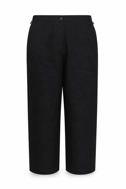 Womens UK Size 16 Preworn Regular Fit  Black Trousers