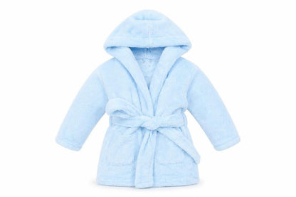 Earlydays Baby Blue Colourblock  Babydoll Gown Size 12-18 Months