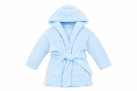 Earlydays Baby Blue Colourblock  Babydoll Gown Size 12-18 Months