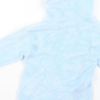 Earlydays Baby Blue Colourblock  Babydoll Gown Size 12-18 Months