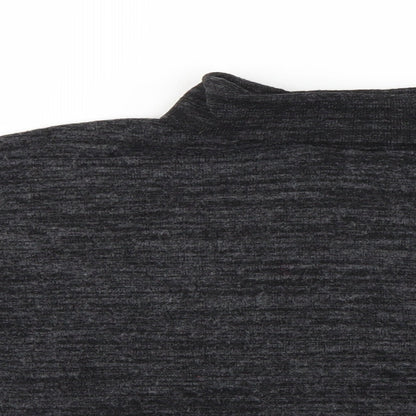 Womens UK Size L H&M Grey Basic Blouse
