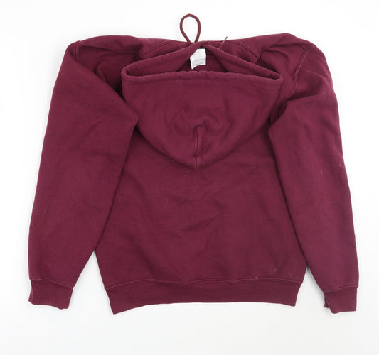 Gildan Womens Purple   Pullover Hoodie Size S