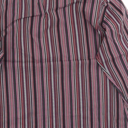 Mens UK Size M NEXT Black  Button-Up Long Sleeve Casual Shirt