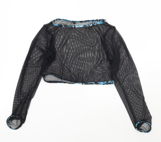 SheIn Womens Black   Basic T-Shirt Size S