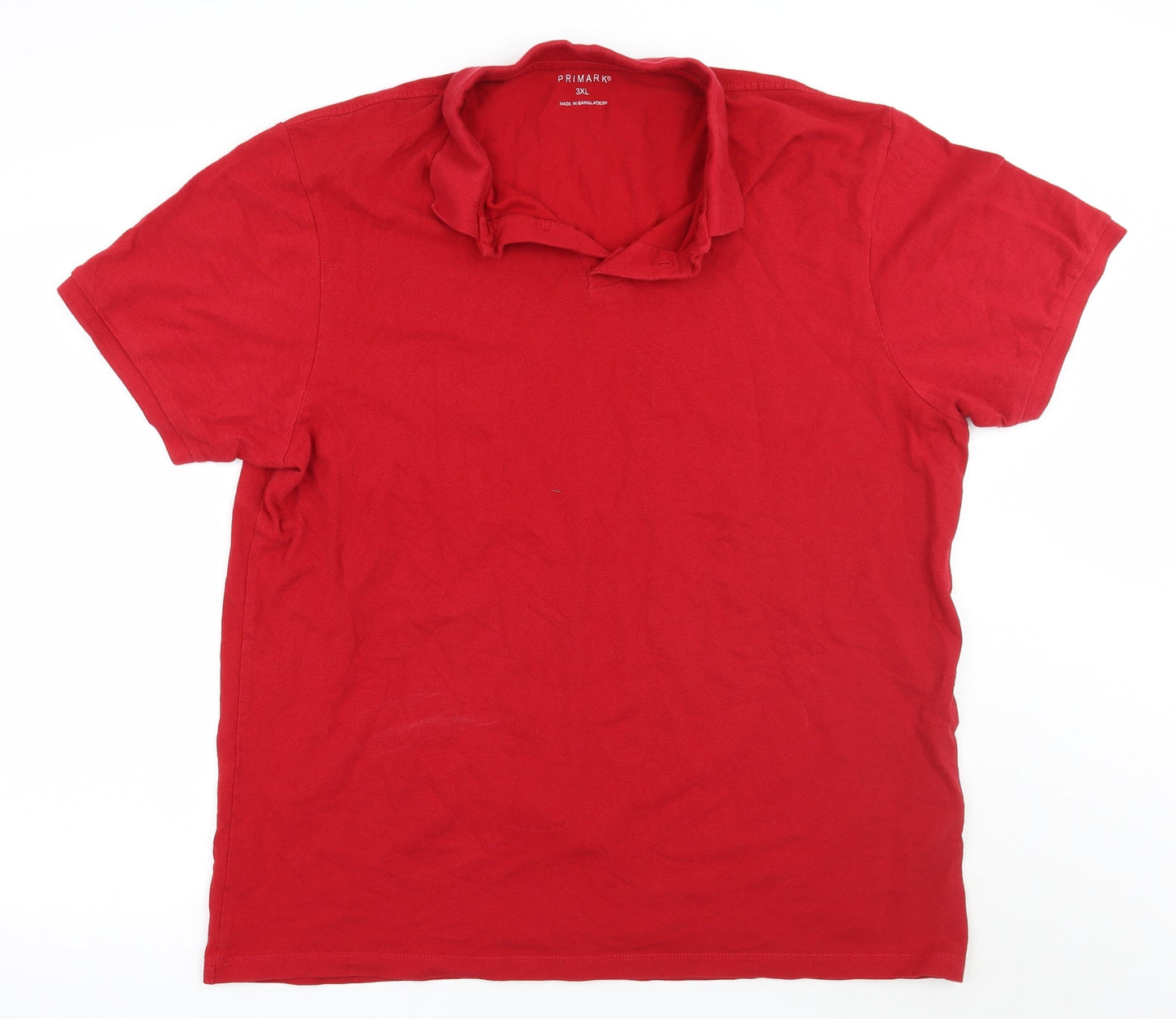 Primark Mens Red    Polo Size 3XL