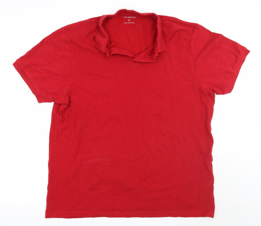 Primark Mens Red    Polo Size 3XL