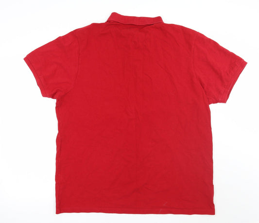 Primark Mens Red    Polo Size 3XL