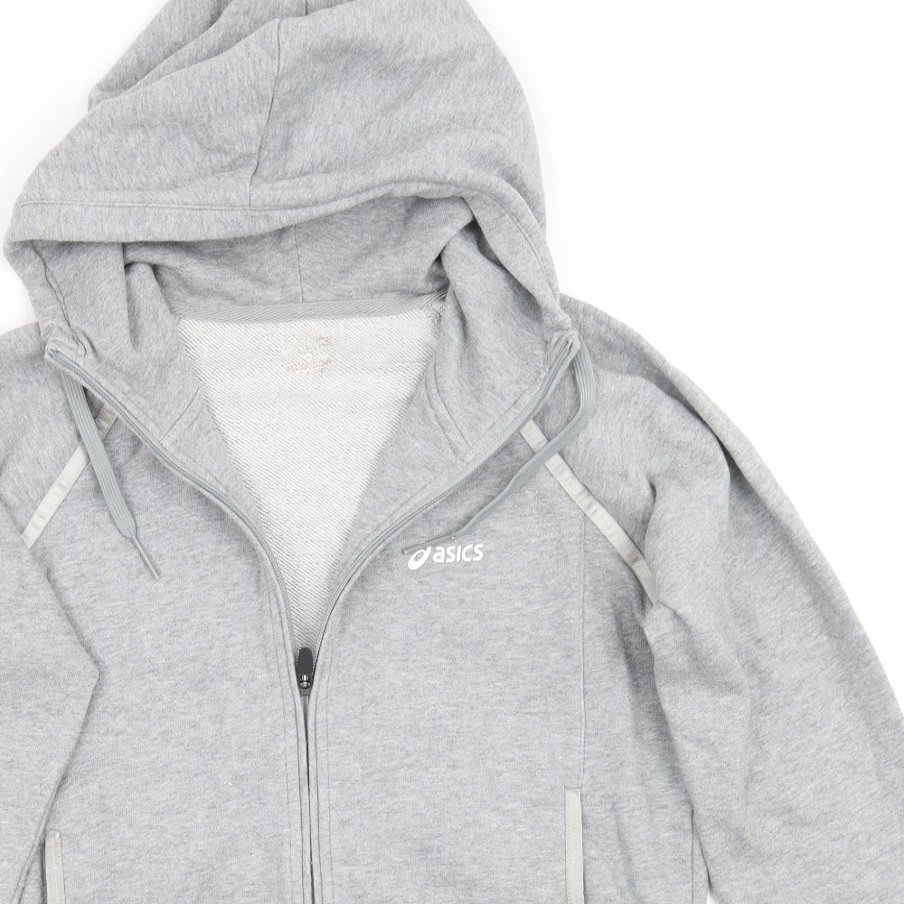 Womens UK Size M Oasics Grey Jacket