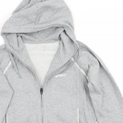 Womens UK Size M Oasics Grey Jacket