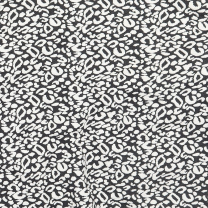 H&M Womens Beige Animal Print  Jacket Blazer Size S