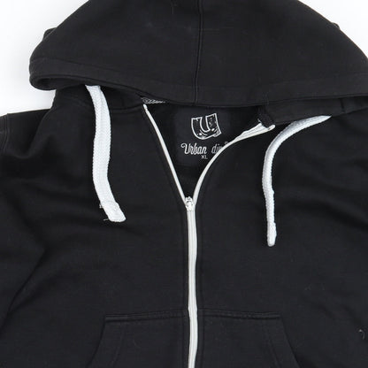 Urban diva Womens Black   Jacket Coat Size XL