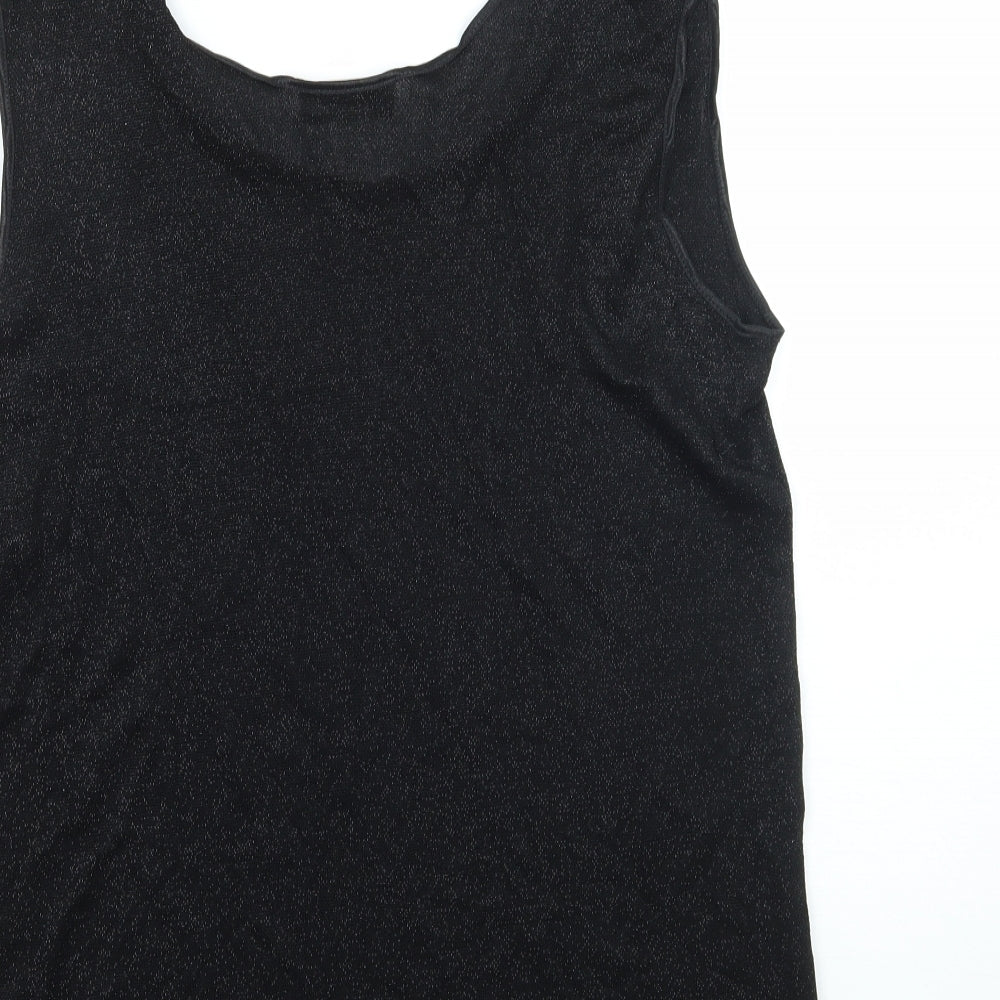 Womens UK Size 16 Gerry Weber Black Basic Tank