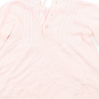 Mayoral Girls Pink   A-Line  Size 12 Months