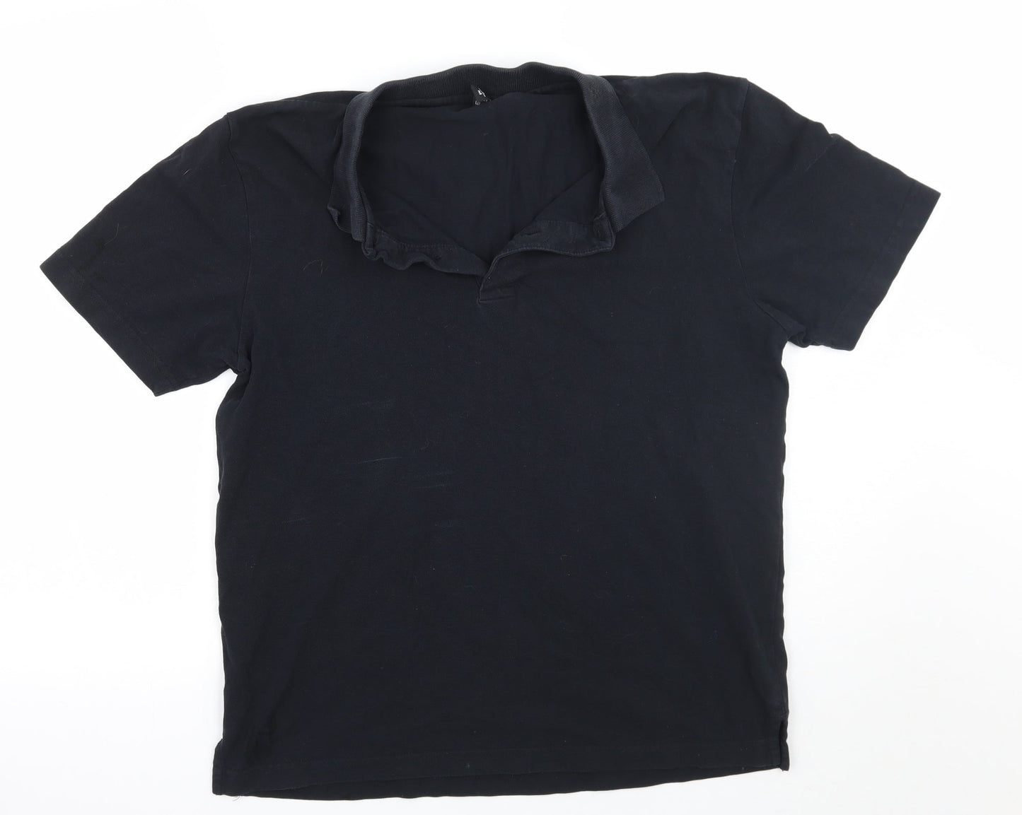 Donnay Mens Black    Polo Size M