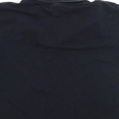 Donnay Mens Black    Polo Size M
