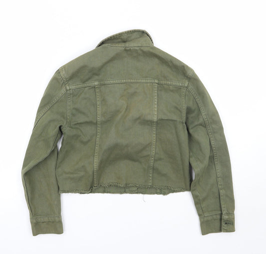 Candy Couture Girls Green   Jacket Coat Size 9 Years