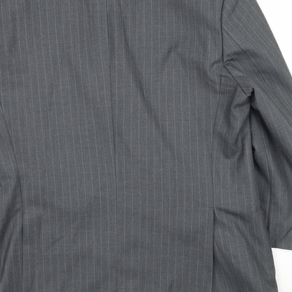 Mens UK Size 42 Burton Regular Grey Suit Jacket