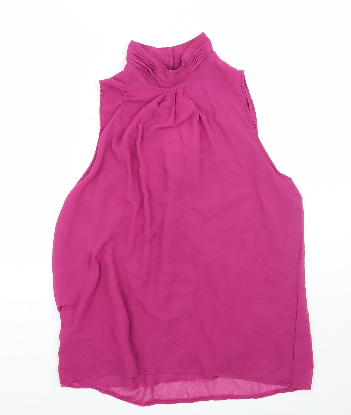 Womens UK Size M Preworn Purple Basic Blouse