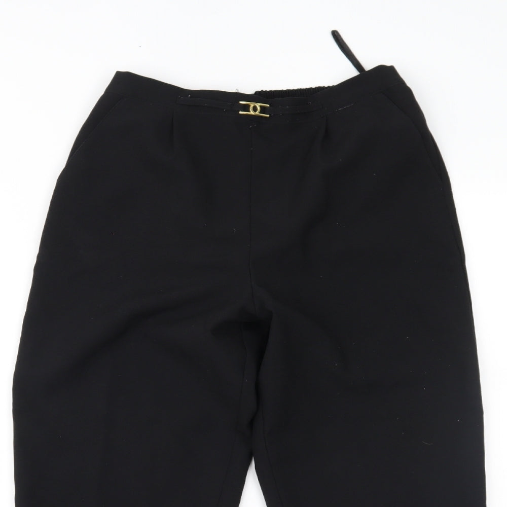 Classic Womens Black   Trousers  Size 10 L23 in