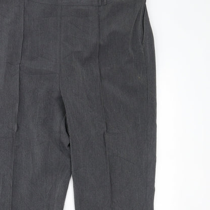 Womens UK Size 22 BM Regular Fit  Grey Trousers