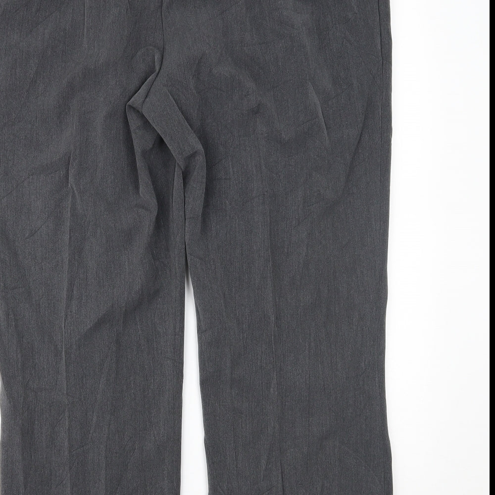 Womens UK Size 22 BM Regular Fit  Grey Trousers