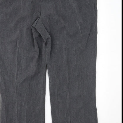 Womens UK Size 22 BM Regular Fit  Grey Trousers