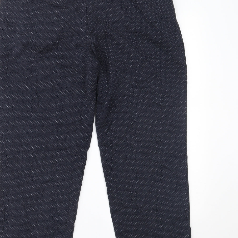 Womens UK Size 12 Marks and Spencer Regular Fit Sweatpants Blue Trousers