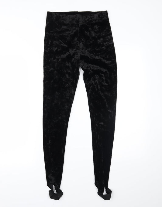 Womens UK Size M FOREVER 21   Black Leggings