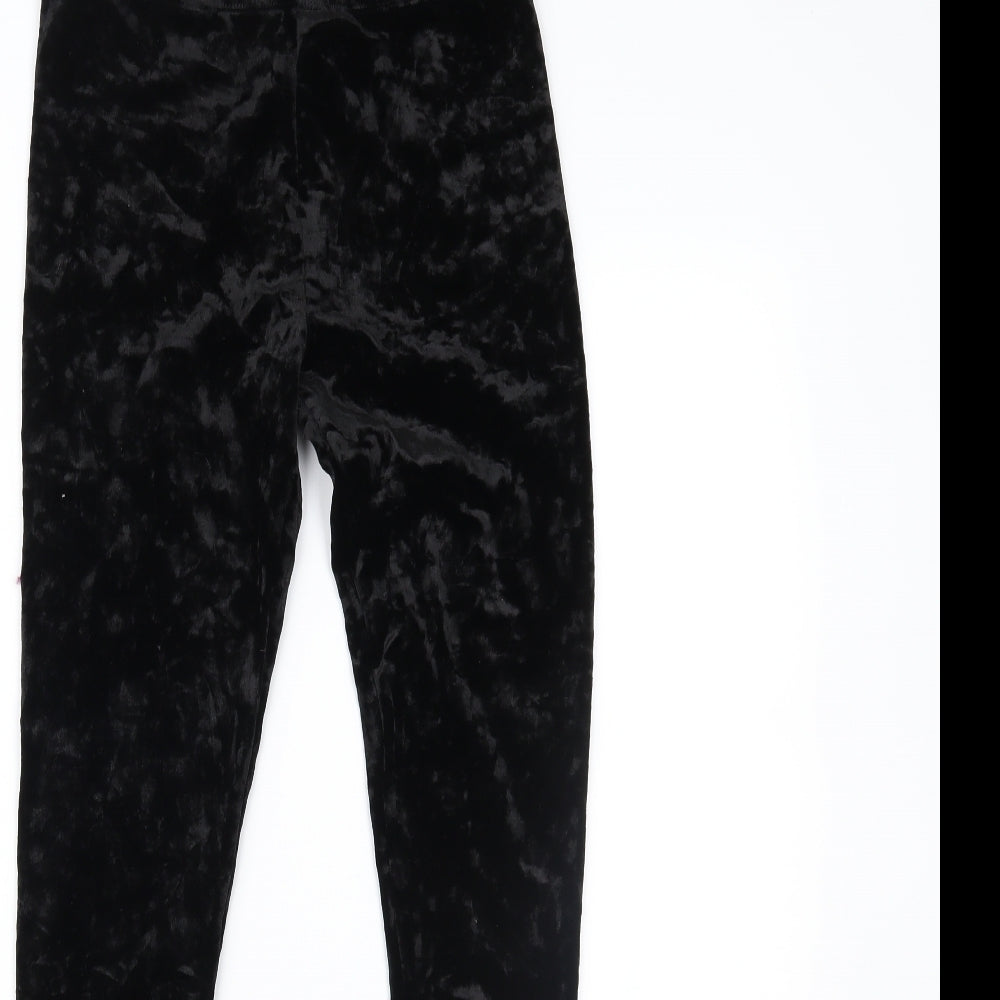 Womens UK Size M FOREVER 21   Black Leggings