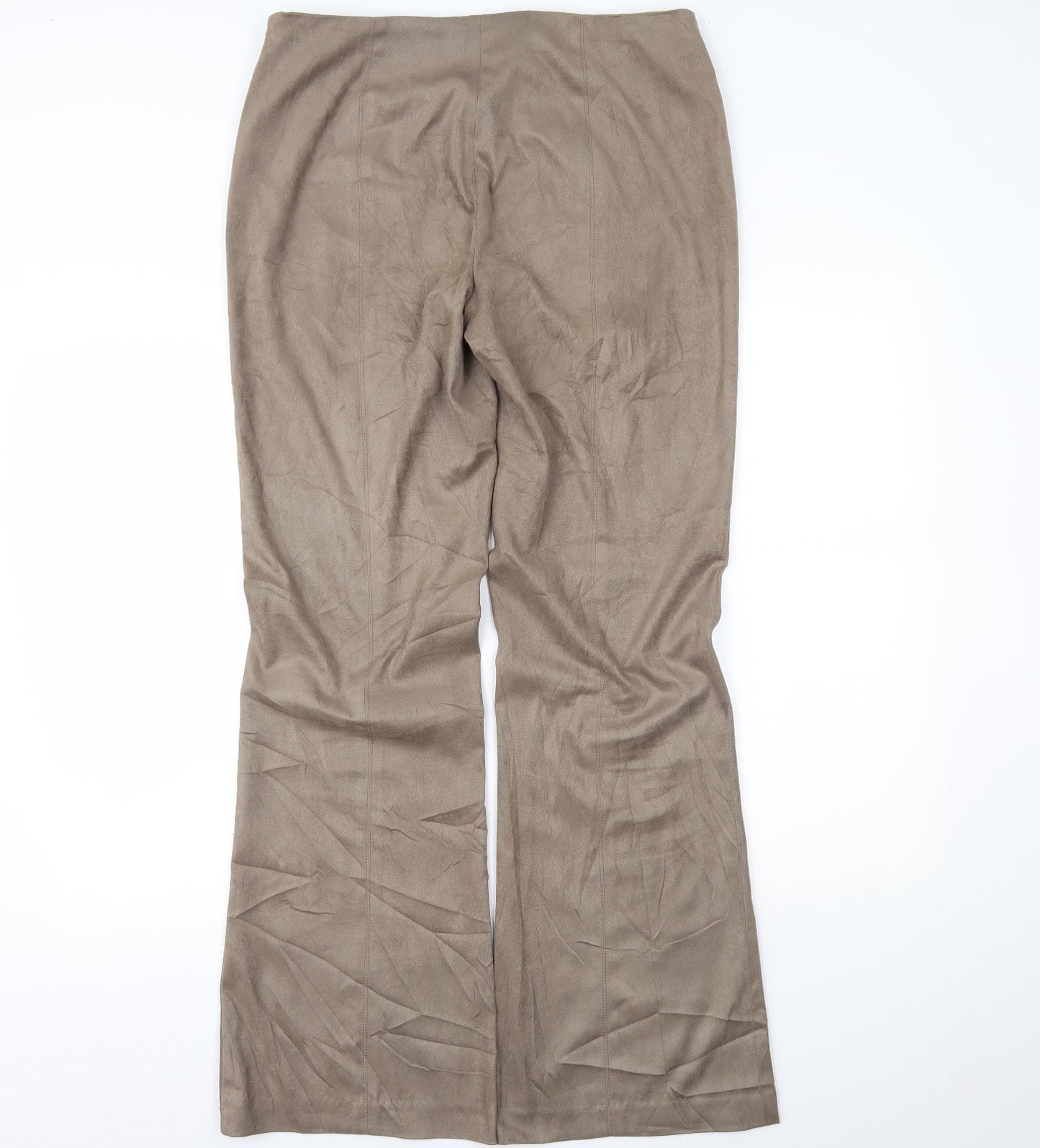Womens UK Size 14 NEXT Regular Fit  Beige Trousers
