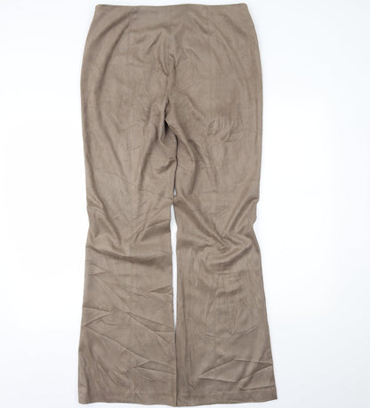 Womens UK Size 14 NEXT Regular Fit  Beige Trousers