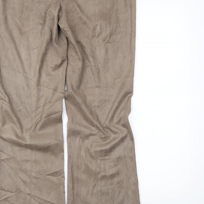 Womens UK Size 14 NEXT Regular Fit  Beige Trousers