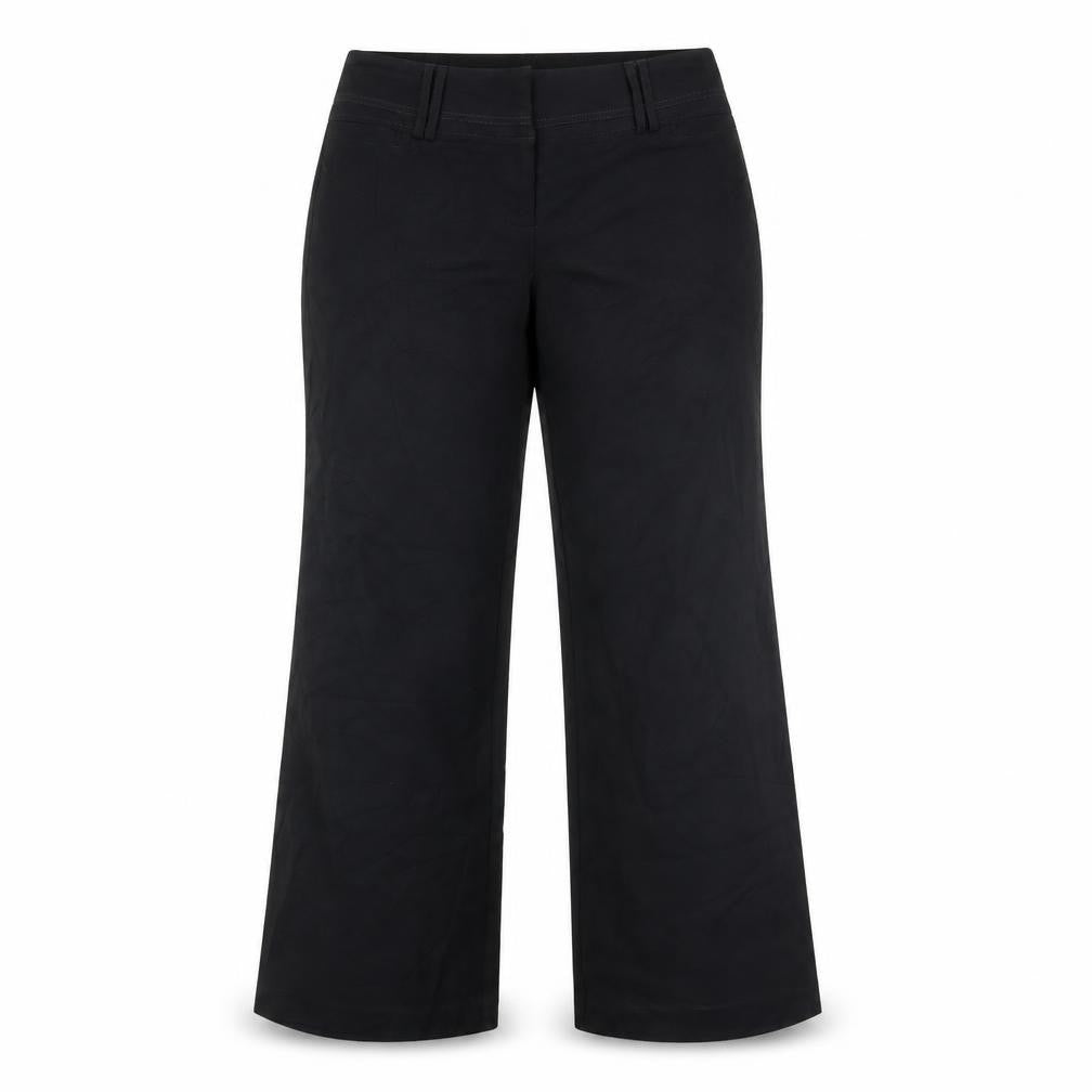 Dunnes Womens Black   Trousers  Size 12 L27 in