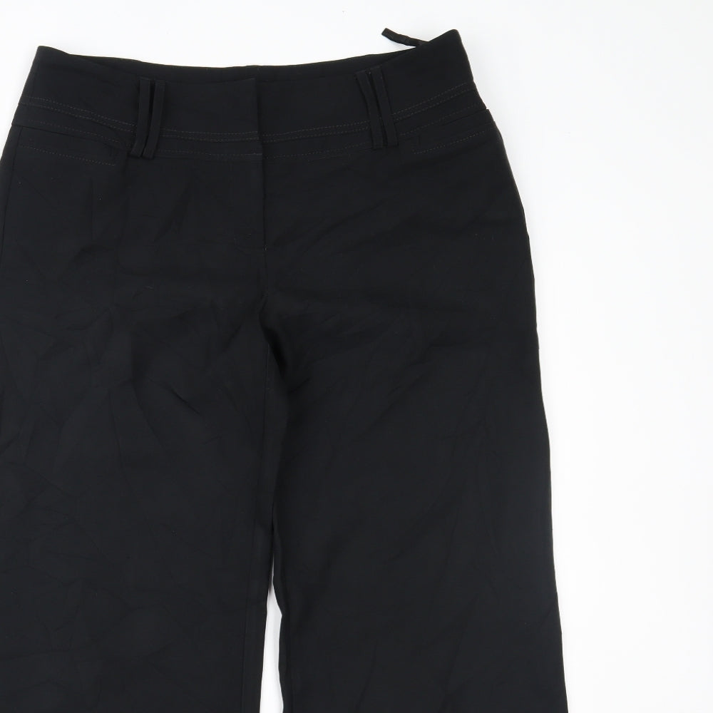 Womens UK Size 12 DUNNES Regular Fit  Black Trousers