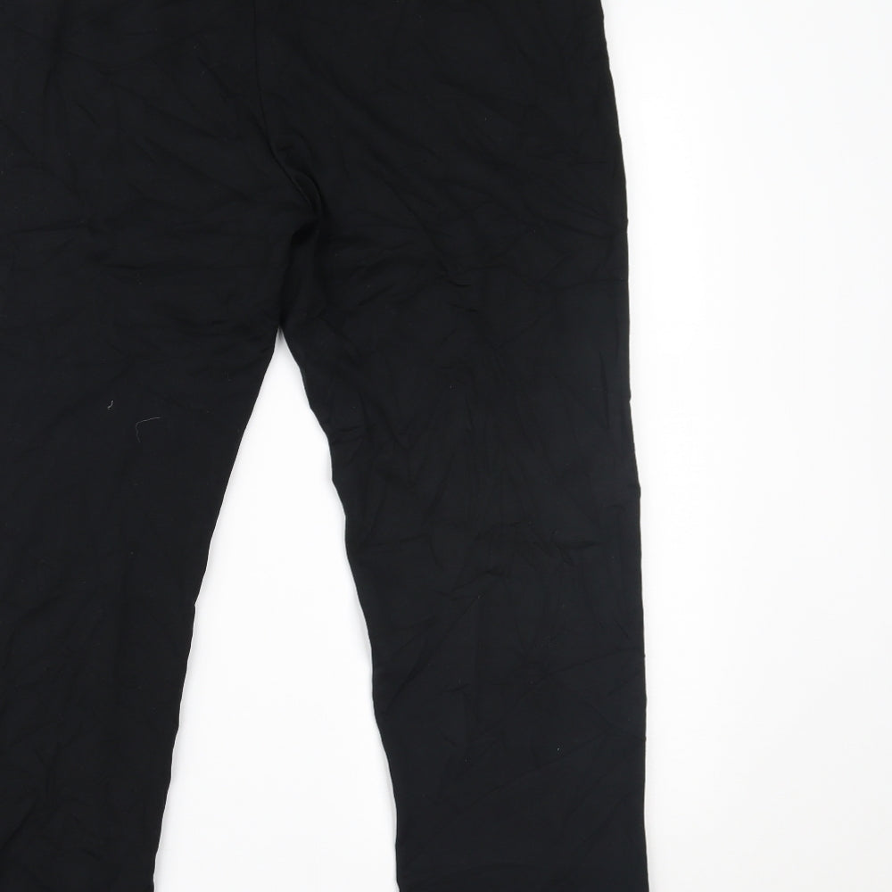 Womens UK Size 16 Marks and Spencer Regular Fit  Black Trousers