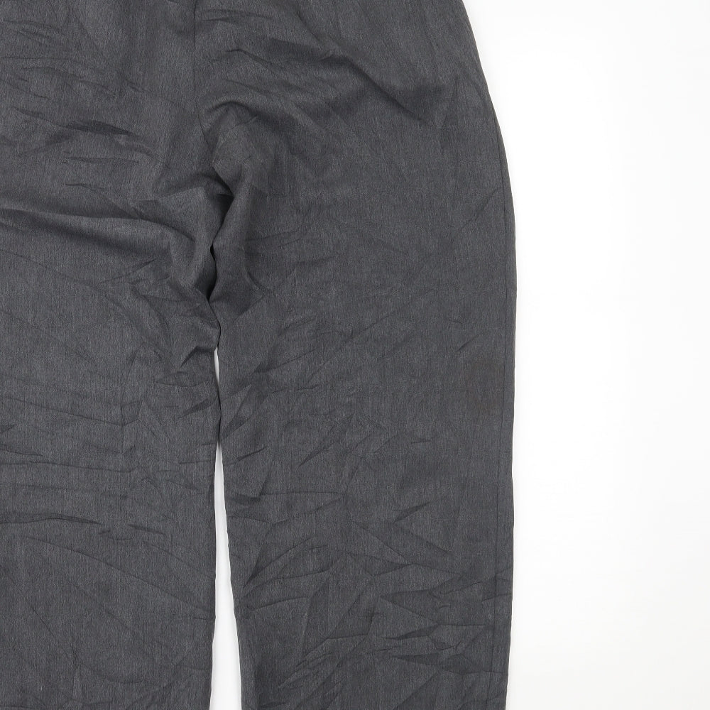 sunnydand Mens Grey   Dress Pants Trousers Size M L26 in