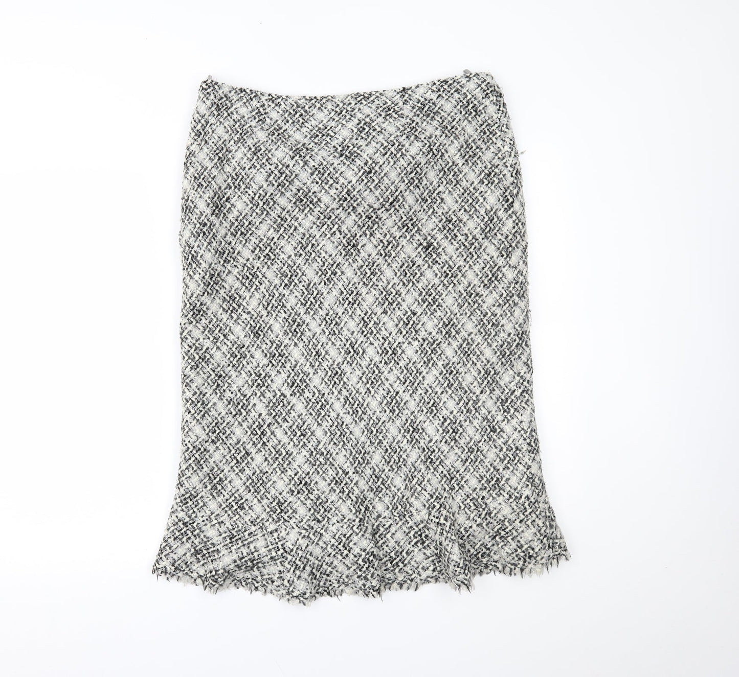 Per Una Womens Ivory   Trumpet Skirt Size 16