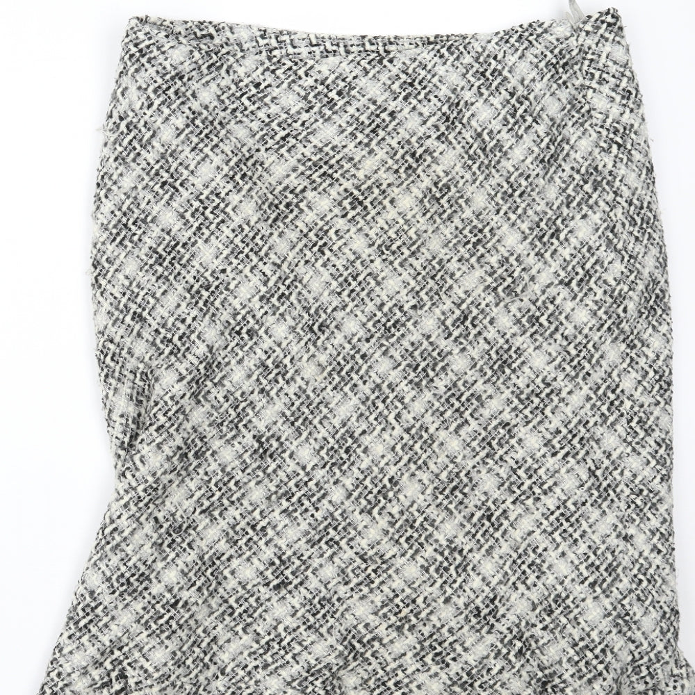 Per Una Womens Ivory   Trumpet Skirt Size 16