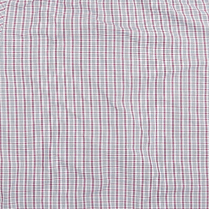 Mens UK Size S Florence and Fred Red  Button-Up Short Sleeve Casual Shirt