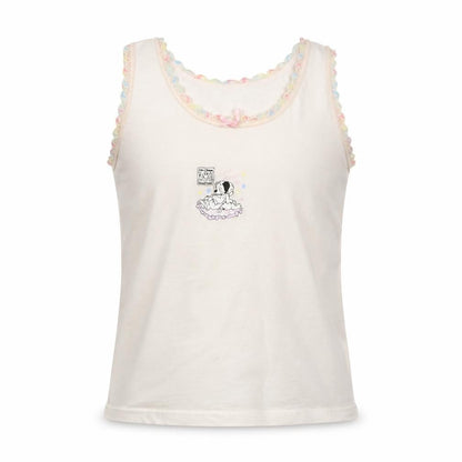 Preworn Girls Pink Animal Print   Pyjama Top Size 5-6 Years  - Dalmations