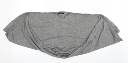 Womens UK Size One Size Oasis Grey Shrug Jumper