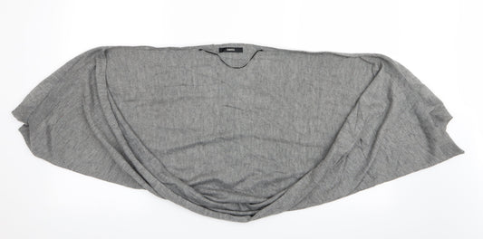 Womens UK Size One Size Oasis Grey Shrug Jumper