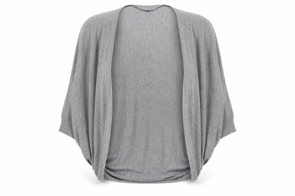 Womens UK Size One Size Oasis Grey Shrug Jumper