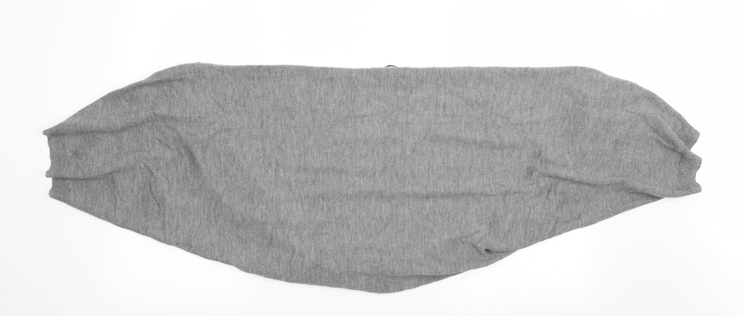 Womens UK Size One Size Oasis Grey Shrug Jumper