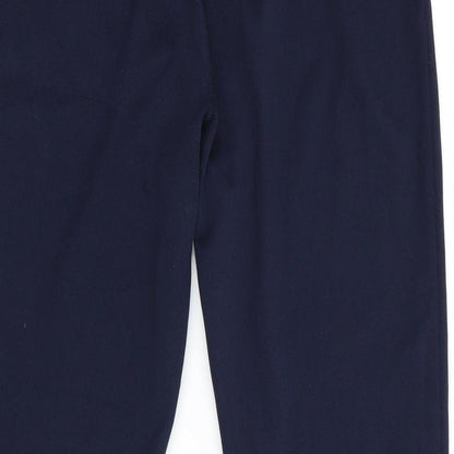 Preworn Girls Blue   Dress Pants Trousers Size 11-12 Years