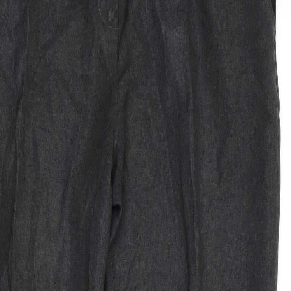 Womens UK Size 16 Marks and Spencer Regular Fit  Grey Trousers